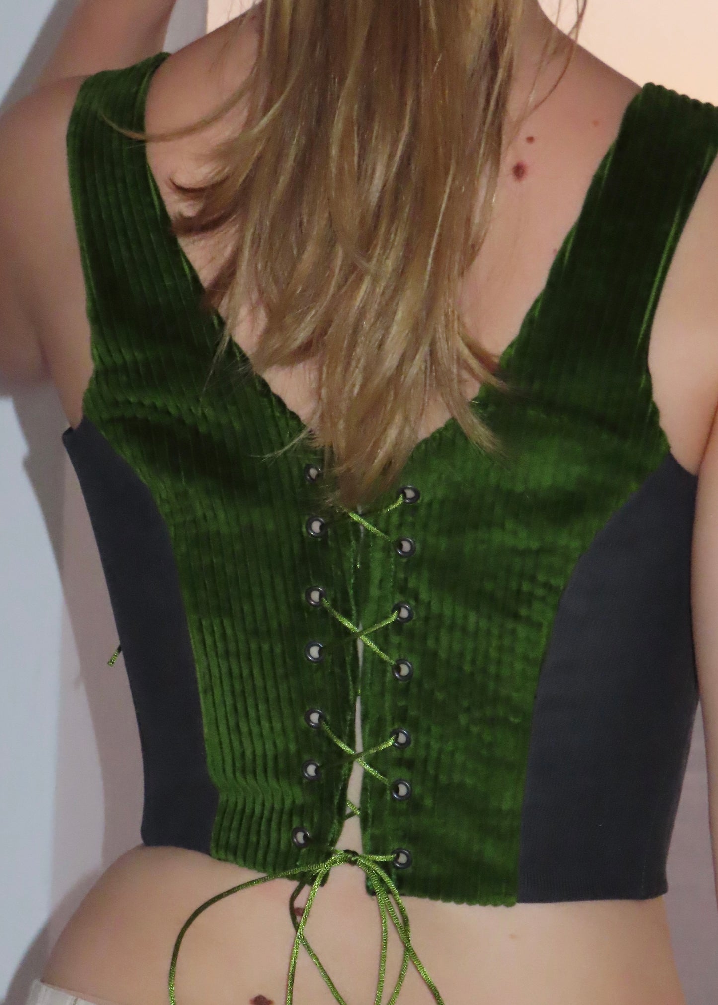 EMERALD GREEN CORSET