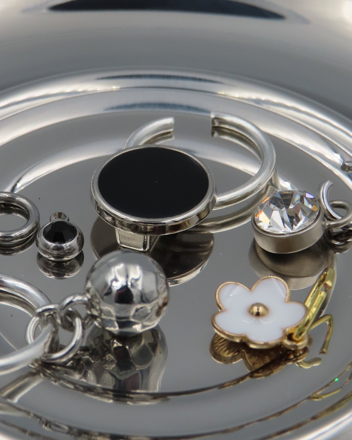 Accessorized Vanilla Scrunchie