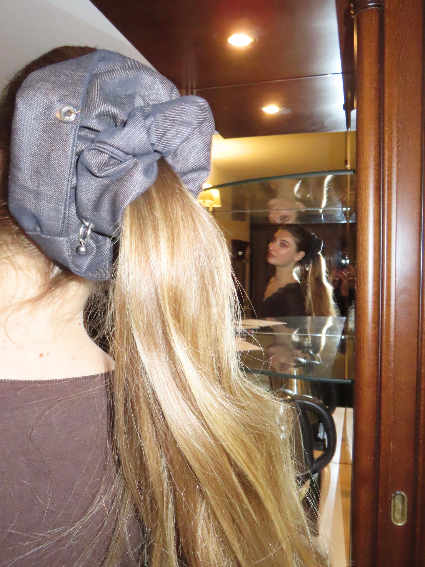 Accessorized Espresso Scrunchie