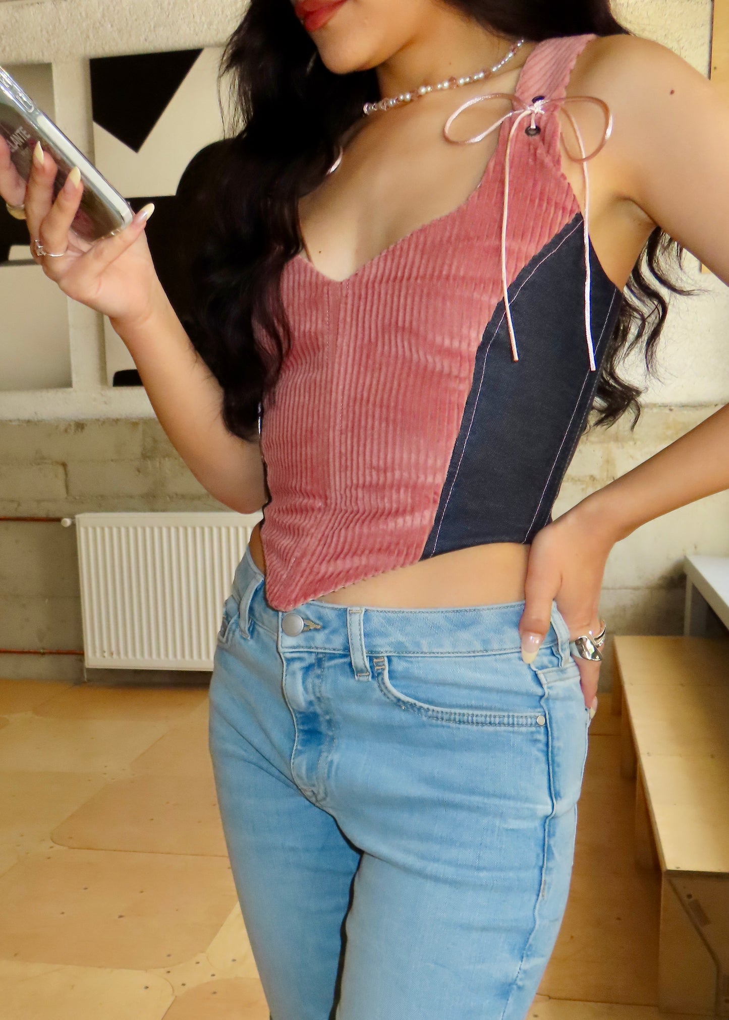 ROSE POWDER CORSET