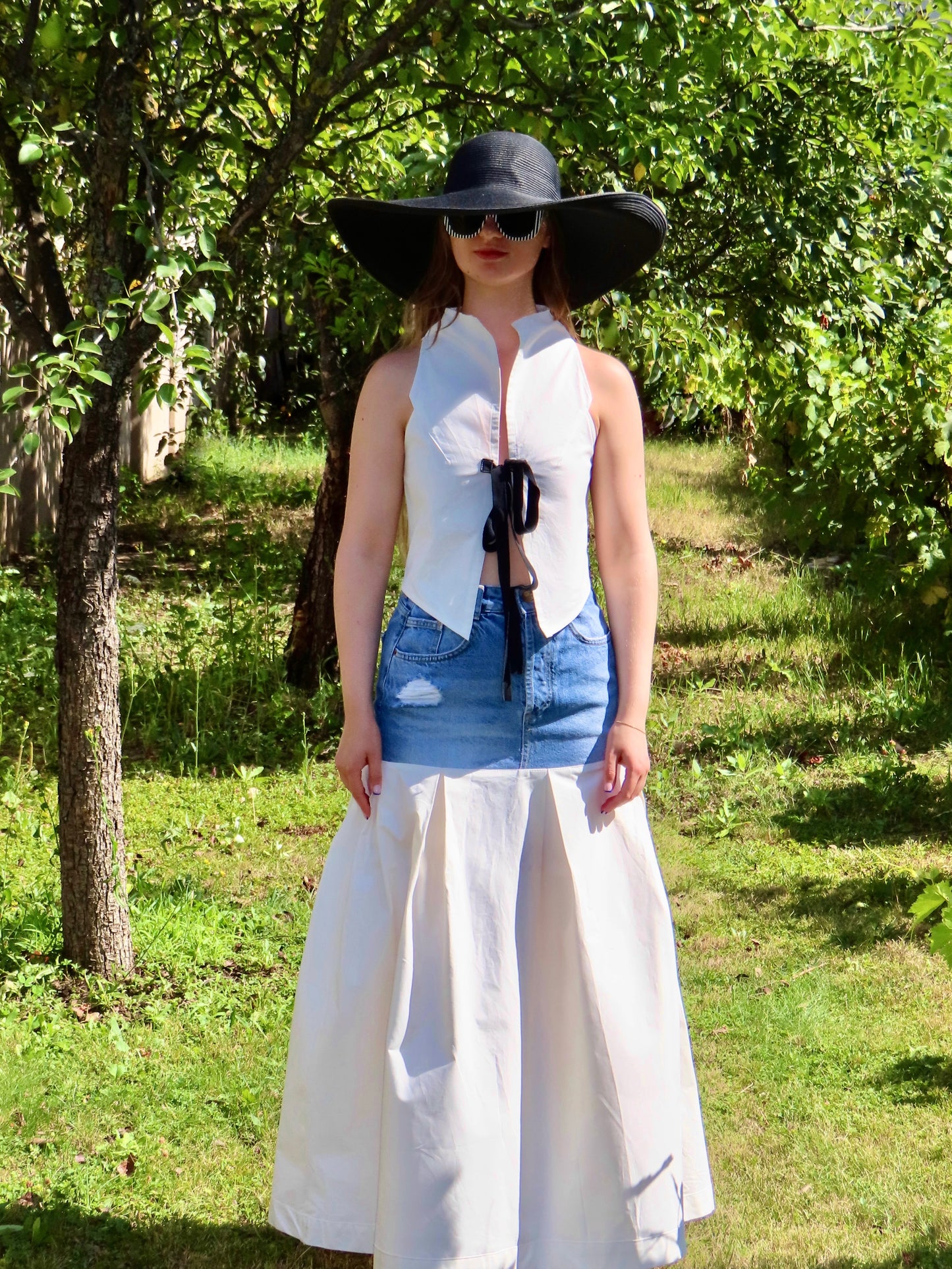 Soft Cotton Bow Top