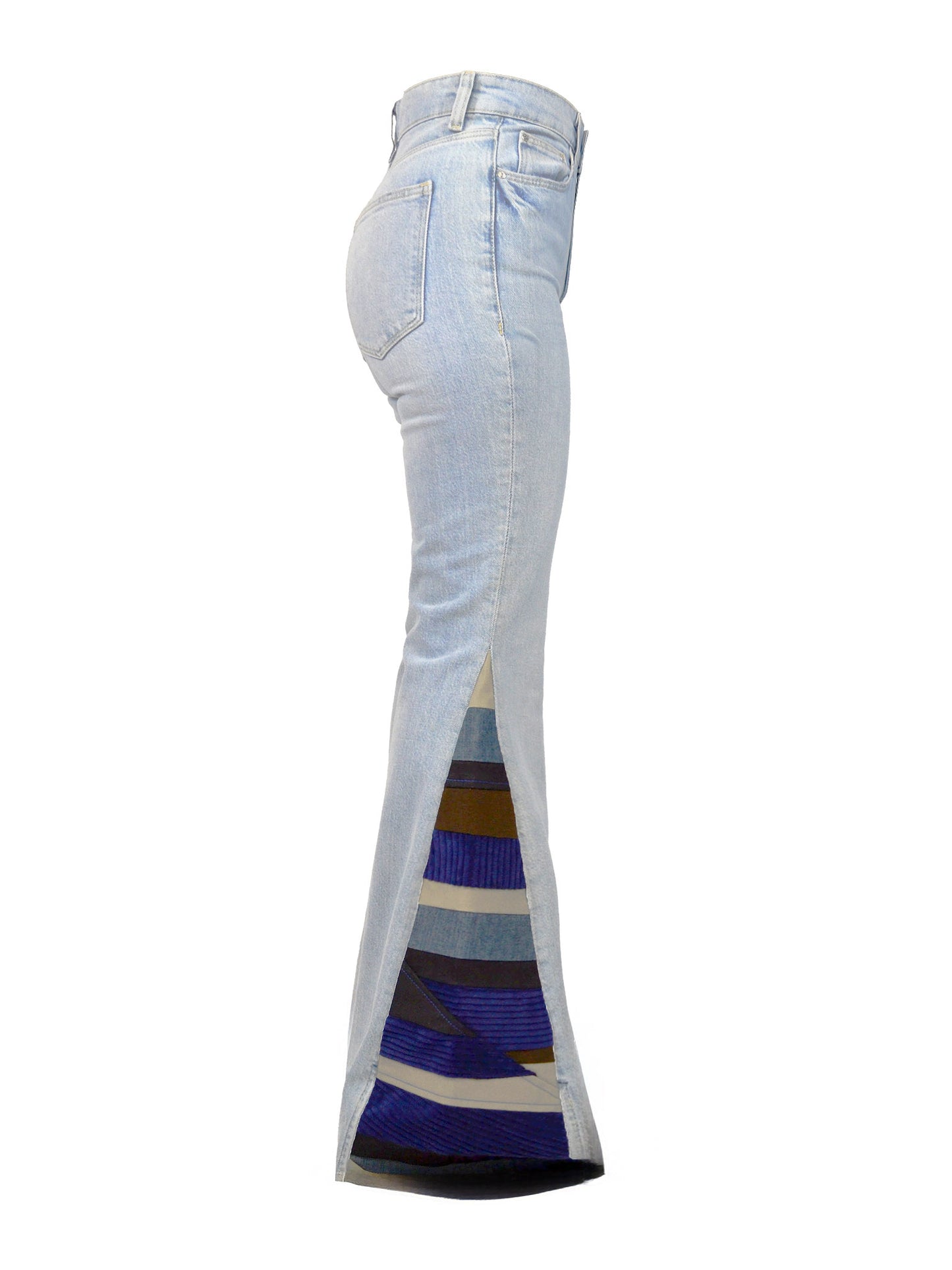 AZURE FLARED JEAN 02