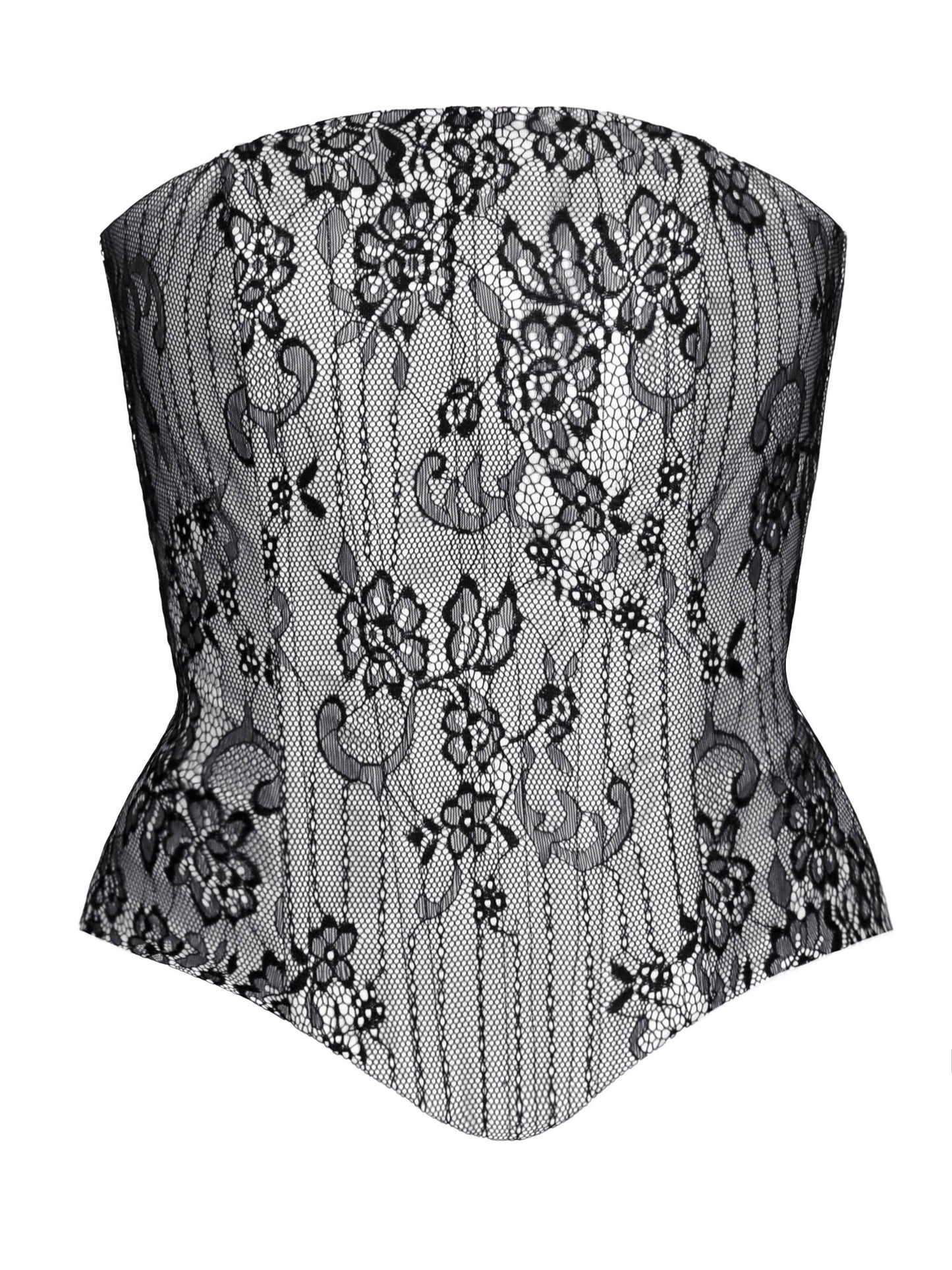 Black Lace Corset