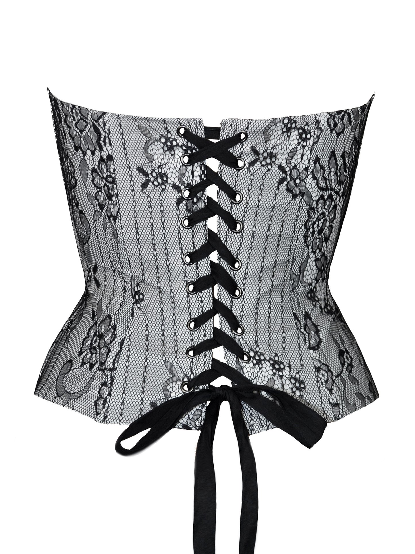 Black Lace Corset