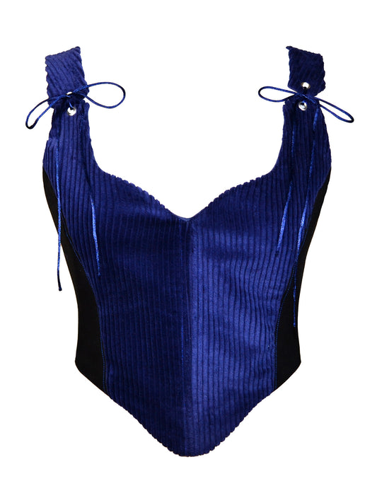 Royal Azure Corset
