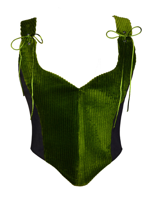 Emerald Green Corset
